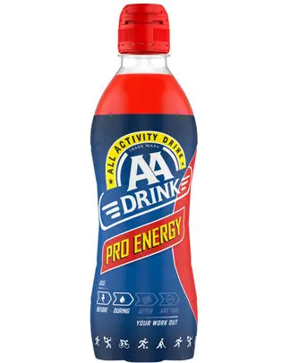 [053910 AA DRINK RED] AA DRINK PRO ENERGY 50CL 12-Pack