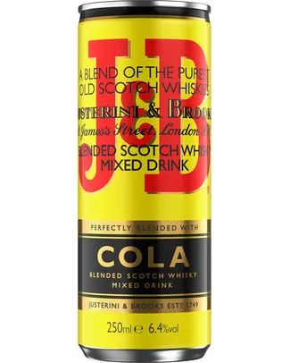 [054640] J&B COLA 6,4� CANS 25CL