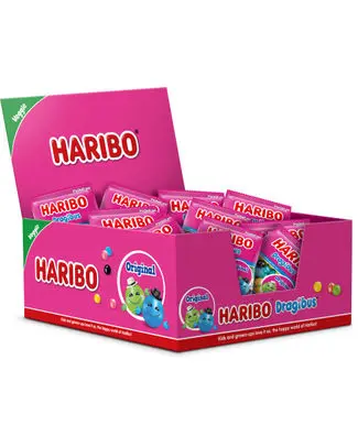 [036918] HARIBO DRAGIBUS POCKET 80GR (18-Pack)