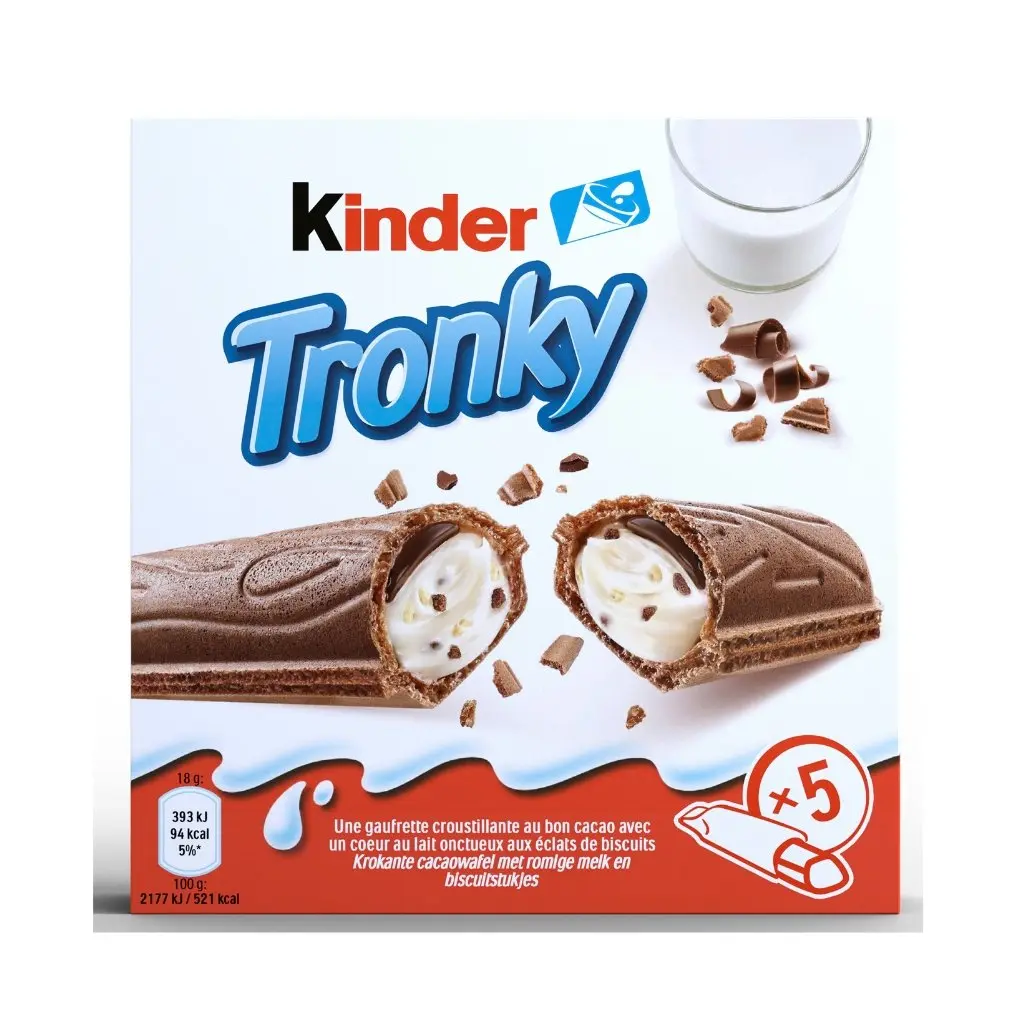 [015811 KINDER TRONKY] KINDER TRONKY T5 90GR (20-Pack)