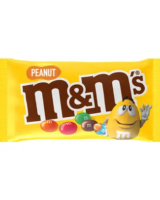 [014830 MMS PEANUTS] M&M'S PEANUTS SINGLE 45GR (24-Pack)