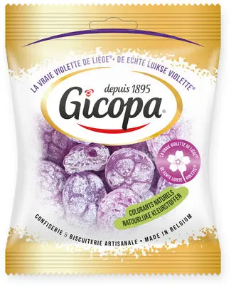 [025730 GICOPA VIOLETTES 100 GR] GICOPA VIOLETTES SACHET 100GR (24-Pack)