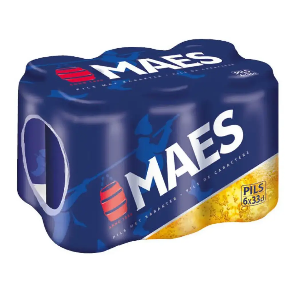 [048700 MAES 33] MAES PILS 5,2° CANS 33CL 6-PACK X 24