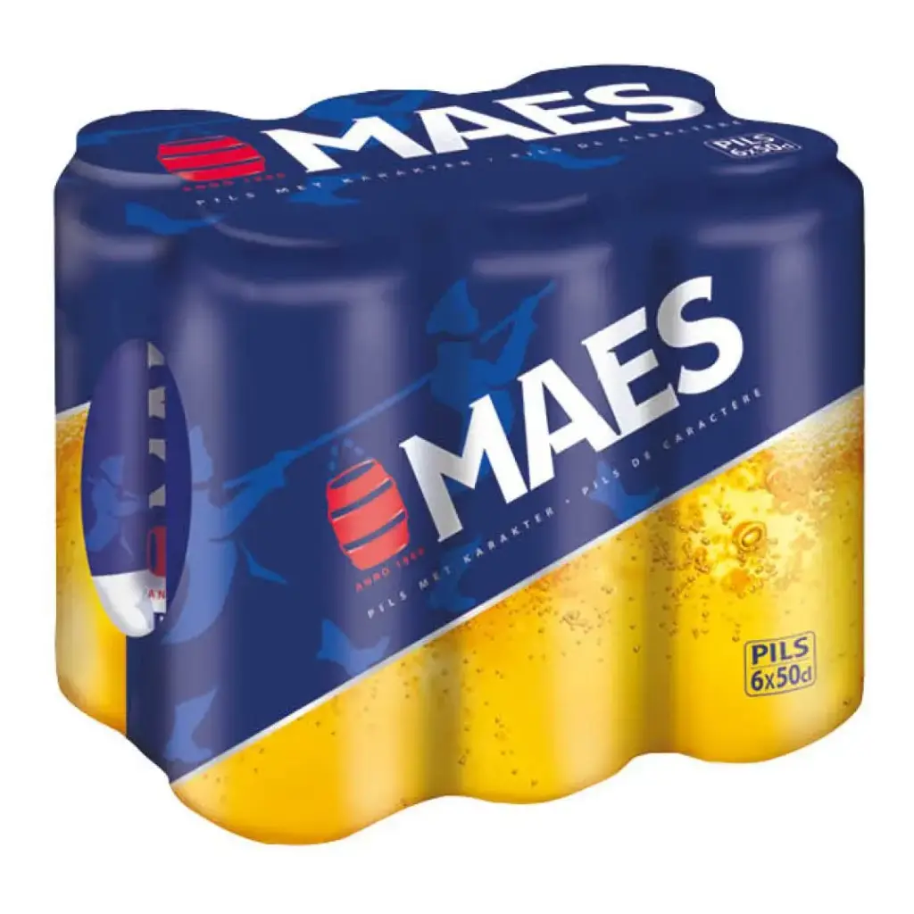 [048720 MAES 50] MAES PILS 5,2° CANS 50CL 6-PACK