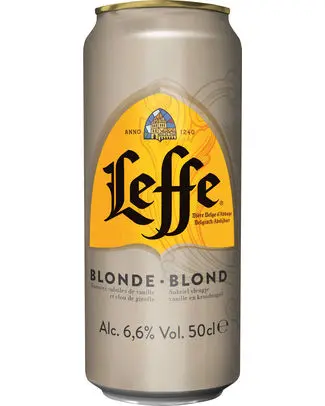 [049134] LEFFE BLONDE 6,6� CANS 50CL 6-PACK