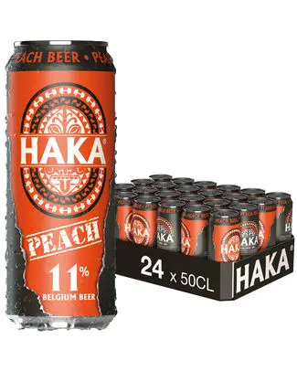 HAKA PECHE 11° CANS 50CL (24-Pack)
