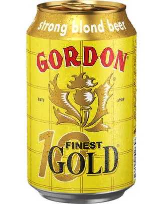 [049470] GORDON FINEST GOLD 10° CANS 33CL (24-Pack)