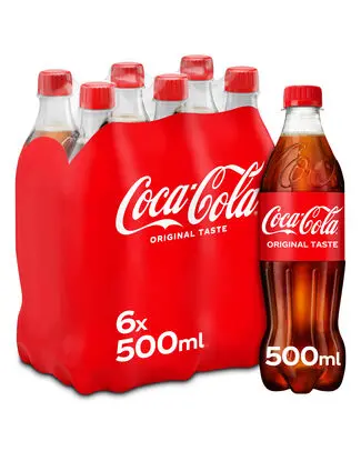 [051967] COCA COLA PET 50CL 6-PACK (x4)
