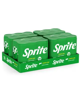 [052075] SPRITE SLEEK CANS 33CL 6-PACK - 24-Pack