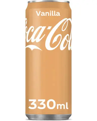 [052435 COCA VANILLE] COCA COLA VANILLE SLEEK CANS 33CL X 24