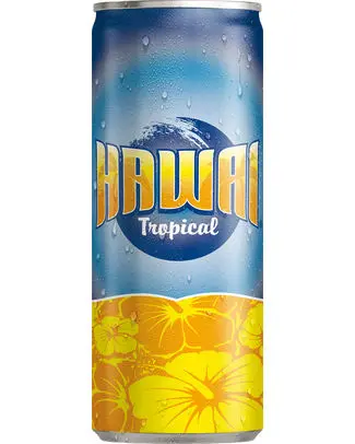 HAWAI TROPICAL CANS 25CL - 24-Pack