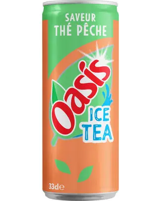 [052775 OASIS THE PECHE 33 CL] OASIS THE PECHE SLEEK CANS 33CL - 24-Pack