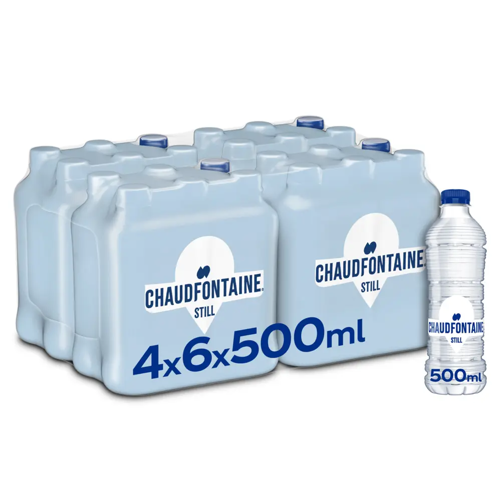CHAUDFONTAINE EAU THERMALE PET 50CL 24-Pack