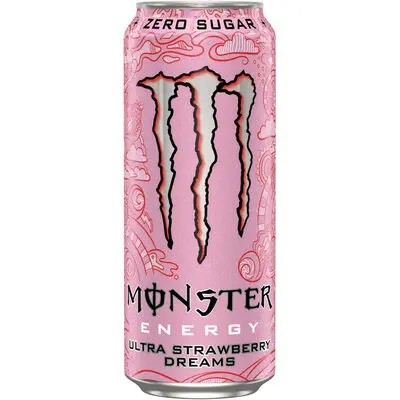 MONSTER ENERGY ULTRA STRAWBERRY DREAMS CANS 50CL (24-Pack)