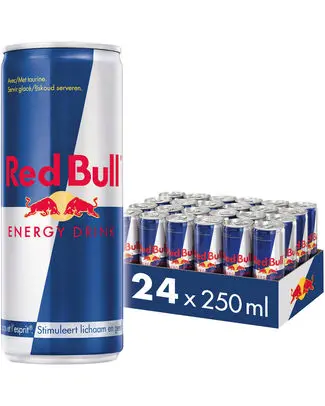 RED BULL CANS 25CL - 24-Pack
